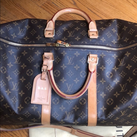 Louis Vuitton monogram keepall 55 - Picture 3 of 8